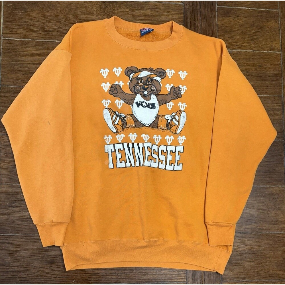 Vintage Tennessee Volunteers Men’s Size XL Made In USA Crewneck Sweater